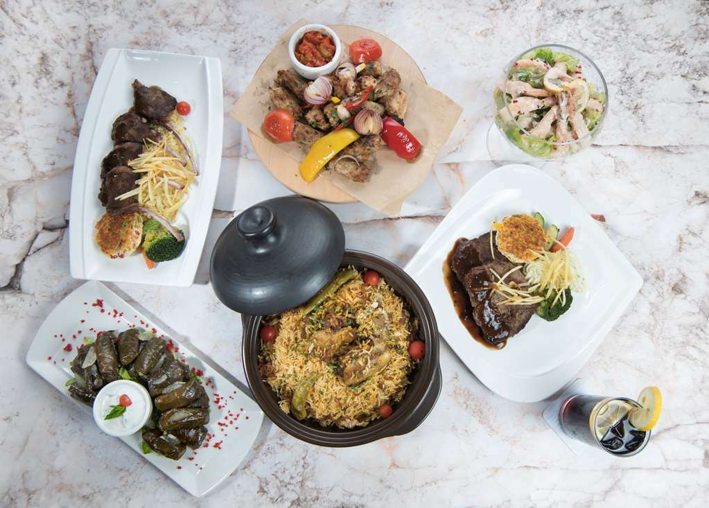 Amjad Royal Suites Hotel เจดดาห์ ร้านอาหาร รูปภาพ